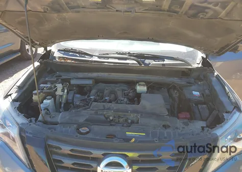 2018 Nissan Pathfinder Sl из США, поврежденный, VIN 5N1DR2MN0JC677439